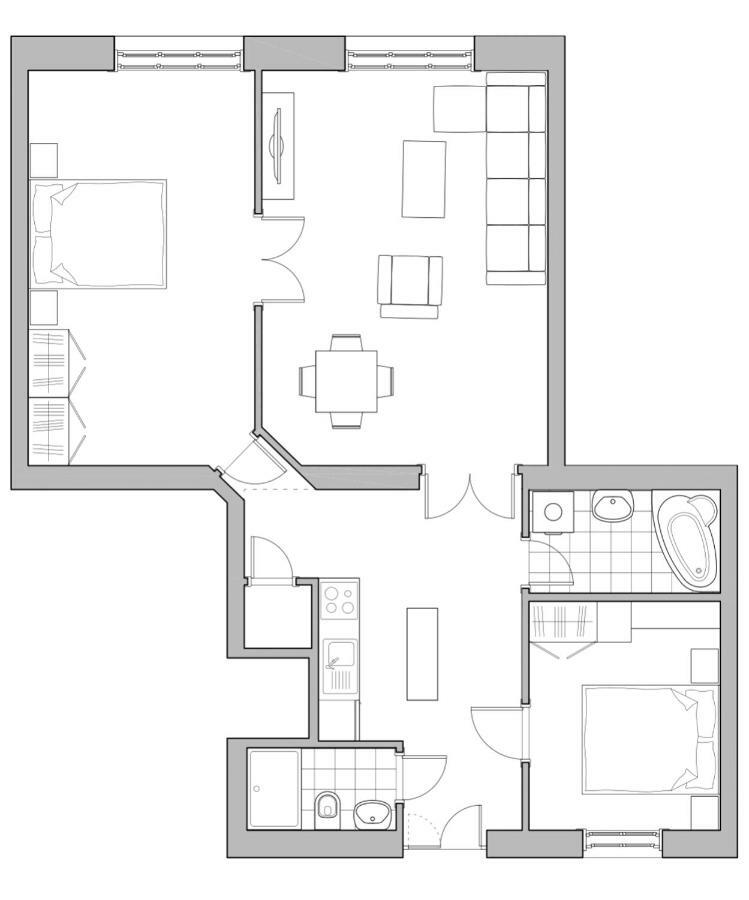 Daylight Apartment, The Best Location Budapest Bagian luar foto